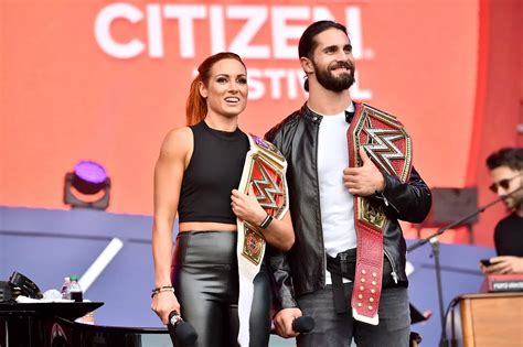 Becky Lynch explains risque WWE title picture with Seth Rollins。